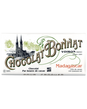 Tablette de chocolat Madagascar 100gr - Bonnat