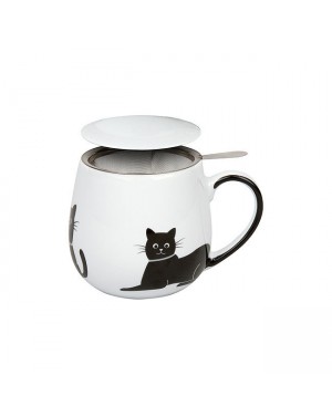 Mug Snuggle avec filtre et couvercle My lovely cats - Konitz
