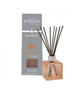 Bouquet parfumé cube Odeurs d'animaux givré - Maison Berger