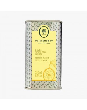 Huile d'olive Citron frais pressé 250ml - Oliviers  et  co