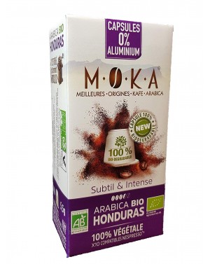 Café en capsule Honduras bio - Moka