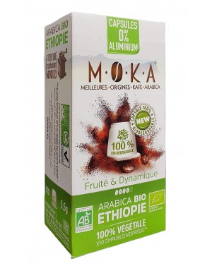 Café en capsule Ethiopie bio - Moka